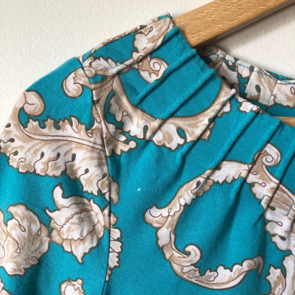 Talbots pleated scoop-neck 3/4 sleeve top - MP - Picture 6 of 14